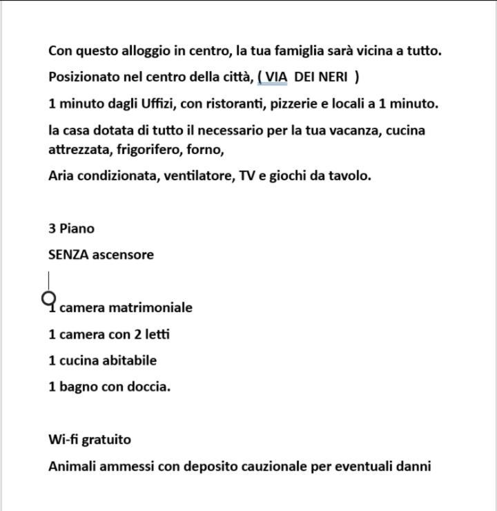 Case De' Neri Florence Ngoại thất bức ảnh